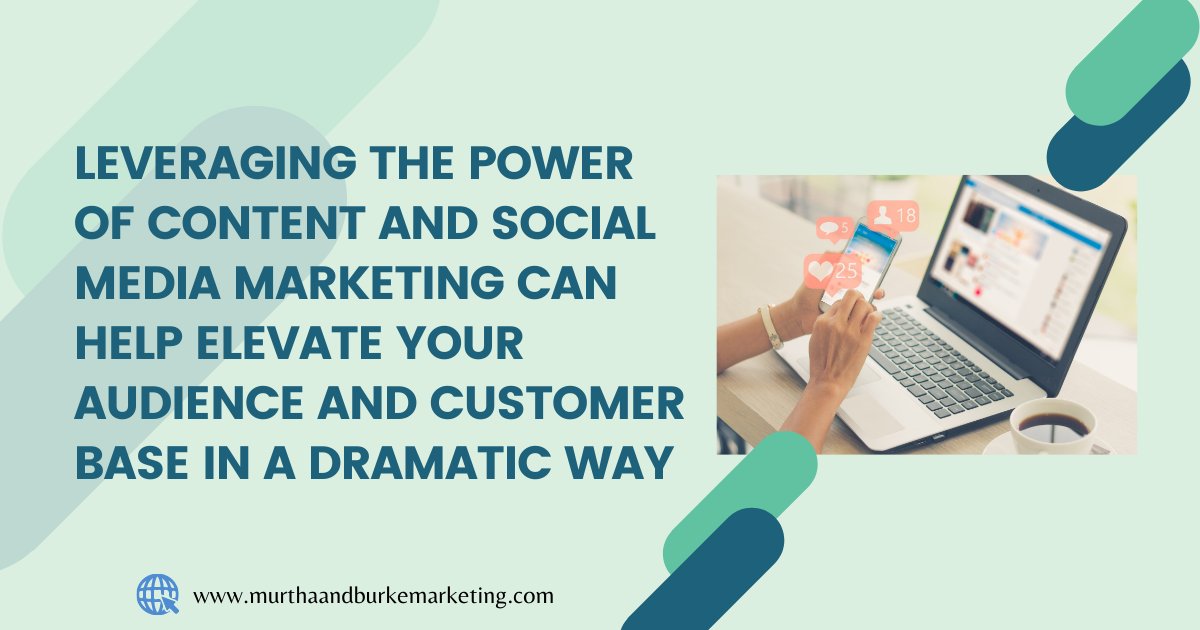 MBmedia_'s tweet photo. Leveraging the power of content and social media marketing can help elevate your audience and customer base in a dramatic way.

#MBMedia #murthaburke #socialmedia #socialmediamarketing #socialmediaadvertising #facebookmarketing #twittermarketing #instagrammarketing https://t.co/WtTD7j8h6L