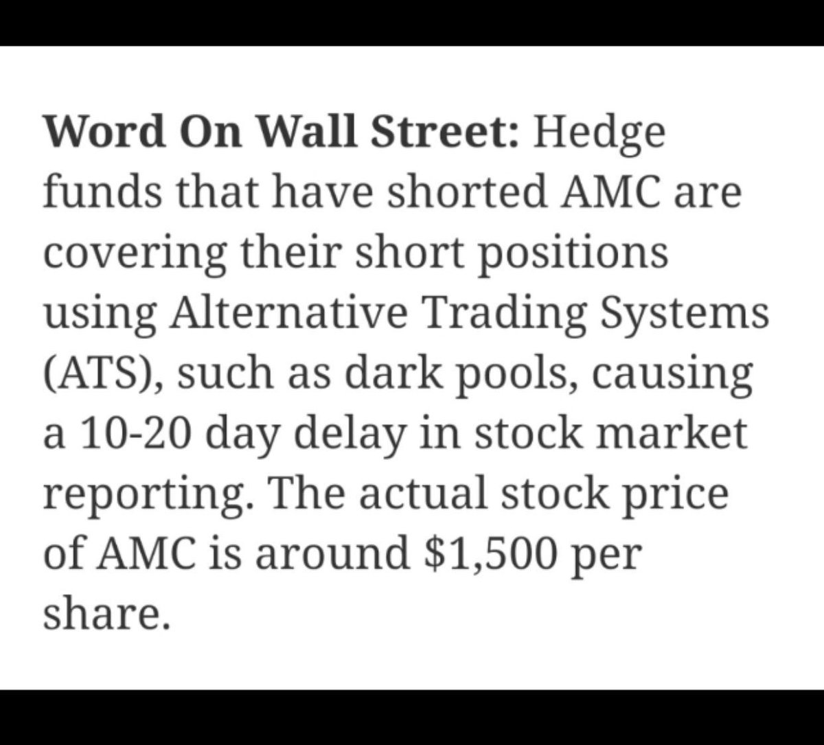 Acerh73's tweet image. How is this delay legal?! #HowManyDaysAreMyOrdersDelayed  #AMC #amcshortsqueeze #ApeStrongTogether #amcstock #WhatsTheDarkPoolPrice