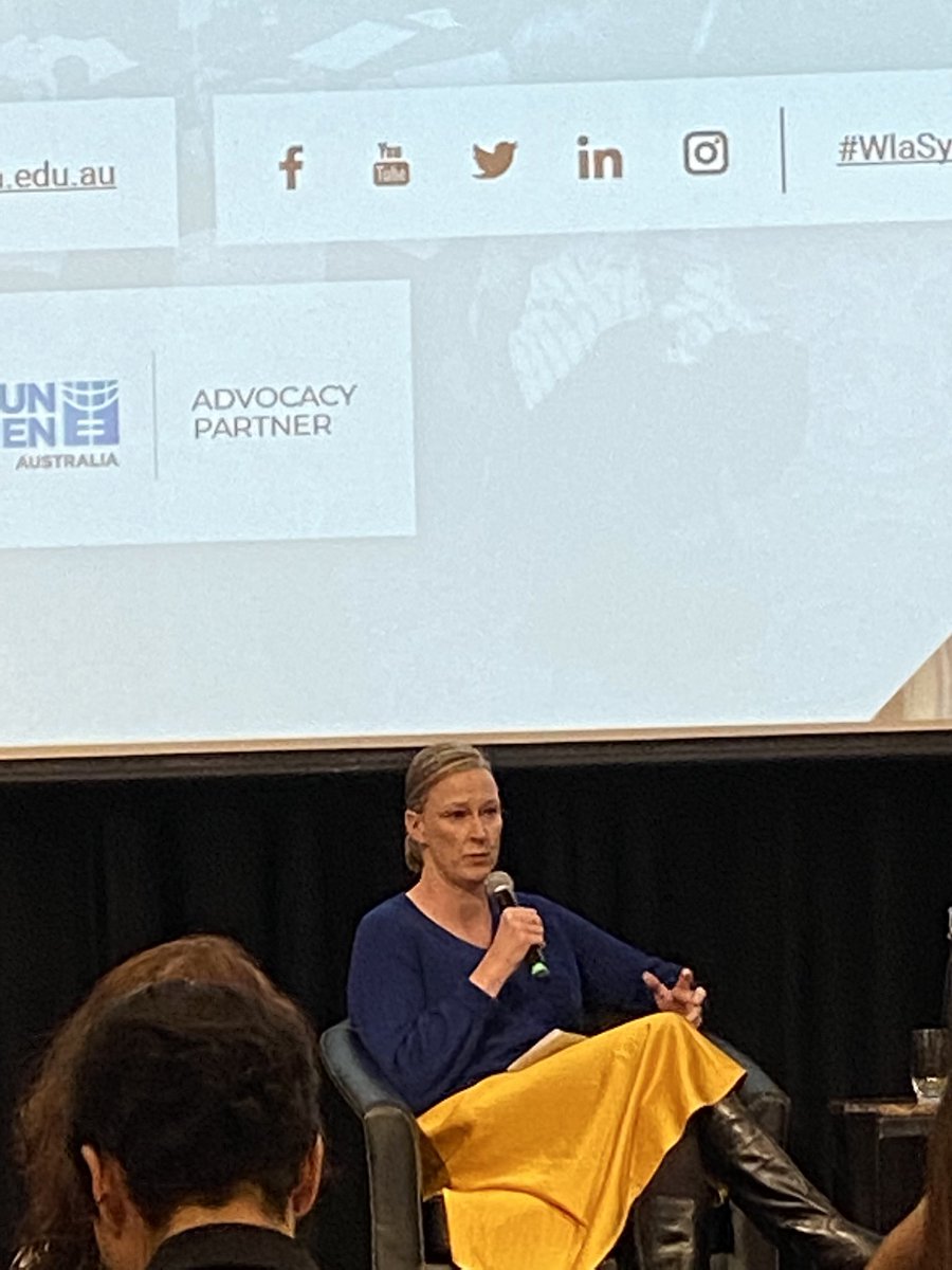 zuff71's tweet photo. What a day and what a finish! Listening to @leighsales  at Women’s Leadership Symposium. #wlasymp Such a privilege to listen to amazing women. @ActPrincipals @ACTEducation @DGACTEducation @livnlearns @wendy_cave @TeacherLyndall https://t.co/7l2RwlknKZ