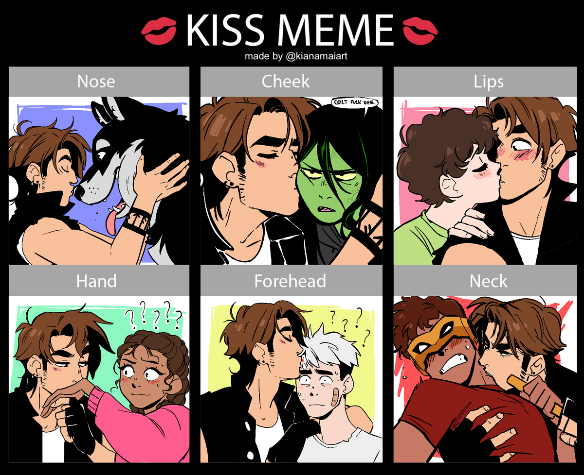 mods are asleep post kiss meme #AlphaKingAcademy.