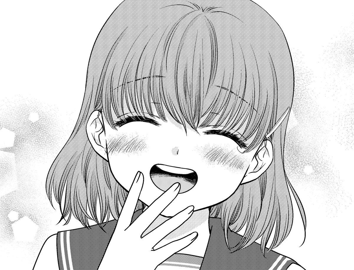 ふにょっとした笑顔描くのも好きです 