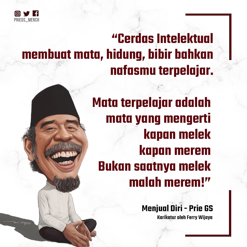 Buku dan Kaos PrieGS tweet media