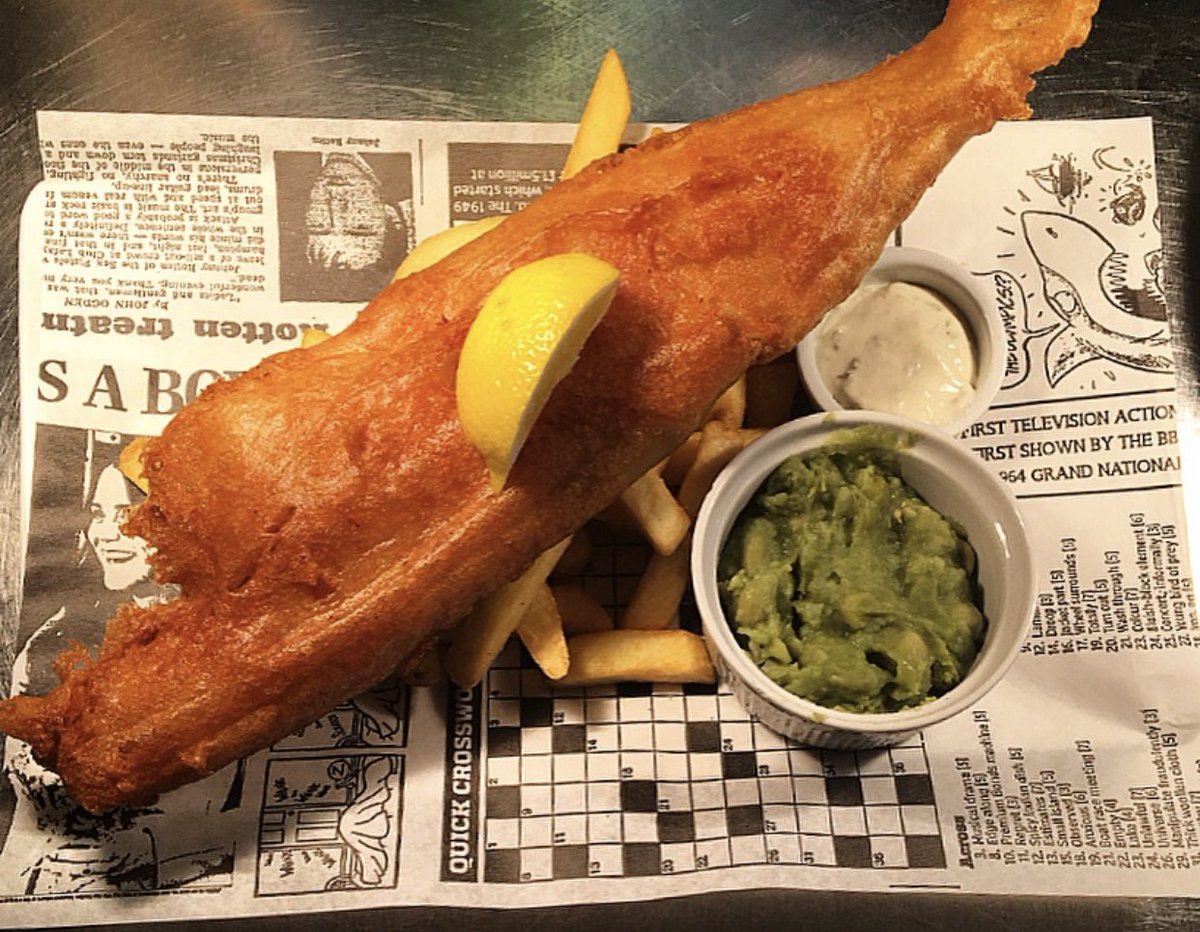 Fish &amp; Chip Fridays 🙌🏼

Why not enjoy yours in our beautiful garden terrace? Start the weekend off right 🍽 🍟🐟

Our cod is coated in delicious beer batter for extra flavour and crunch!

#fishandchipfriday #fridaytreats #fishnchips #happyfriday #pubfood