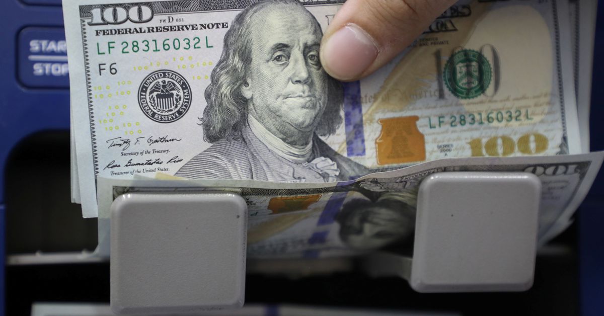 Reuters's tweet photo. Dollar marooned as investors shrug off inflation spike https://t.co/iKtjaSo8ic https://t.co/Hr8TkurdNQ