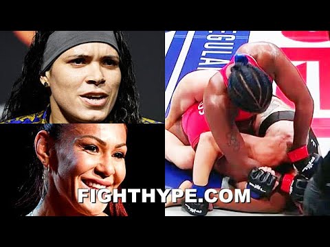 AMANDA NUNES & CYBORG REACT TO CLARESSA SHIELDS MMA DEBUT WIN POUNDING OUT ELKIN IN 3 https://t.co/EusRp0TKVu https://t.co/Nth4aO0K5l