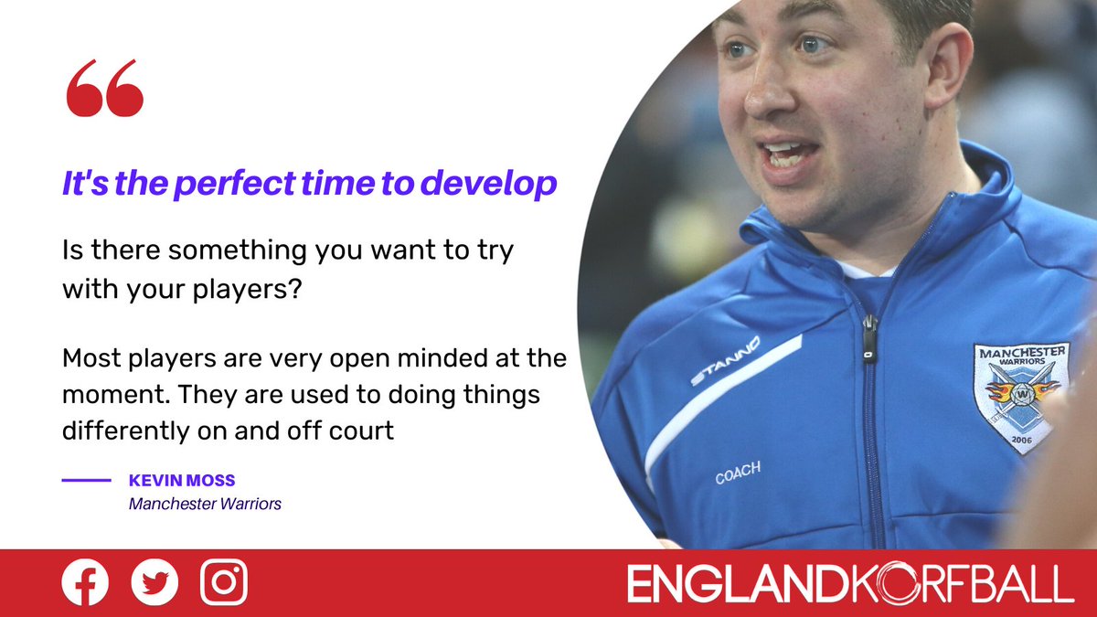 EnglandKorfball's tweet photo. For UK Coaching Week (7-13 June) we’ve spoken to top coaches from across the country to hear about their top tips as we #Return2Coach
Read about Kevin's tips ➡️ https://t.co/rAipLkpjf5 https://t.co/CB41Uj5dcJ