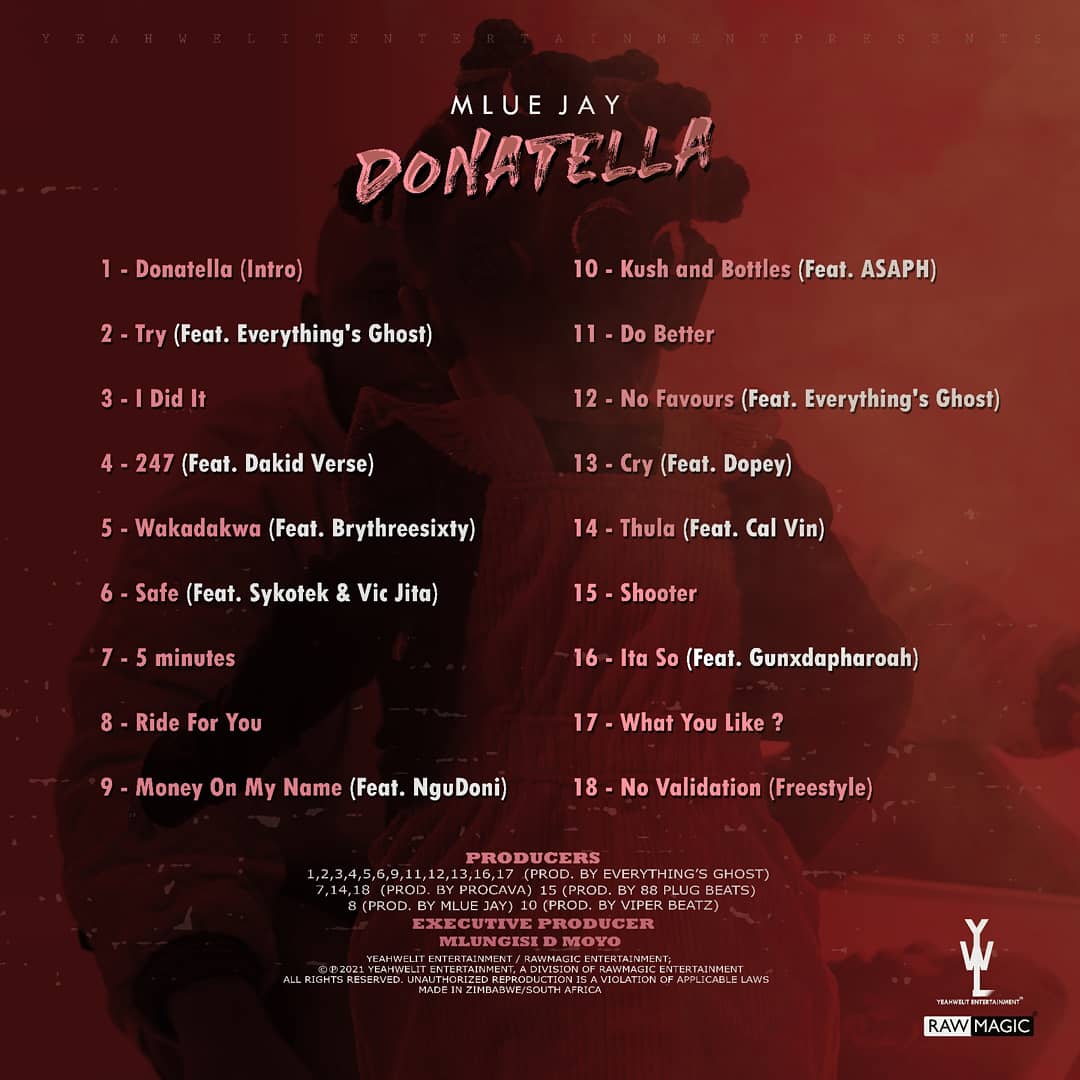 mlue_jay's tweet photo. Finally its here!!! My Album is finally out guys😭 😭. I PERSONALLY LOVE THIS BODY OF WORK AND I HOPE YOU WILL LOVE IT THE WAY I DO. Ladies &amp; Gentlemen I present to you #DonatellaAlbum 

BUY, STREAM &amp; Retweet 

LINK - https://t.co/g5H0kebQ5k

@AppleMusic - https://t.co/5ALuS7Rk8n https://t.co/41LsbOBodJ
