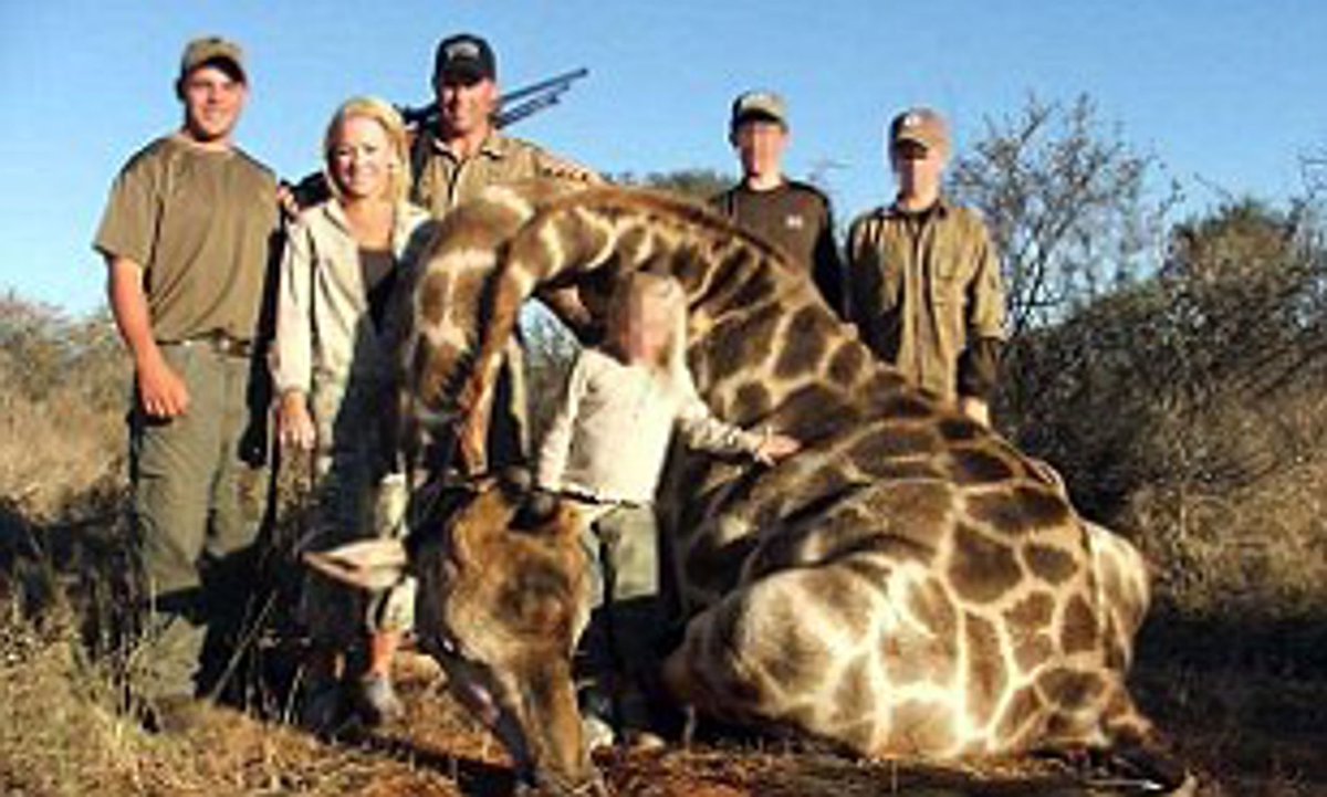 Protect_Wldlife's tweet photo. #ThoughtForTheDay 

These MUST be the SICKEST family outing images ever!!! 

#BanTrophyHunting NOW!! https://t.co/okXPGWKwb7