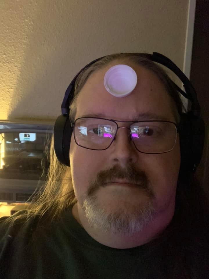 Look what happened after my last COVID Vaccine from Walgreens!  The 5G towers now make plastic Walgreens prescription bottle lids stick to my head.  Trump 2024.