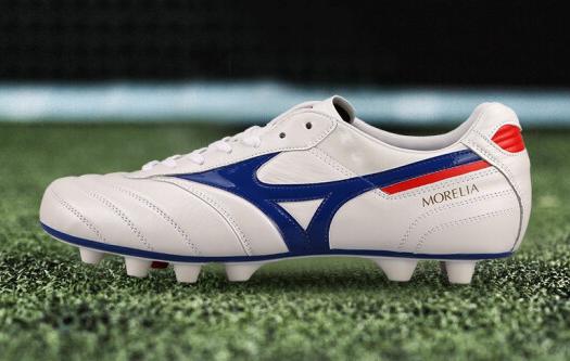 ミズノ サッカースパイク 新色 『NEXT WAVE COLOR PACK』 白青赤の