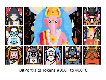 BitPortraits's tweet image. A drop of first 10 tokens available to buy at #OpenSea opensea.io/collection/bit… 
#nftart #NFTCommunity #nftcollectors #nftcollection #NFTartist
