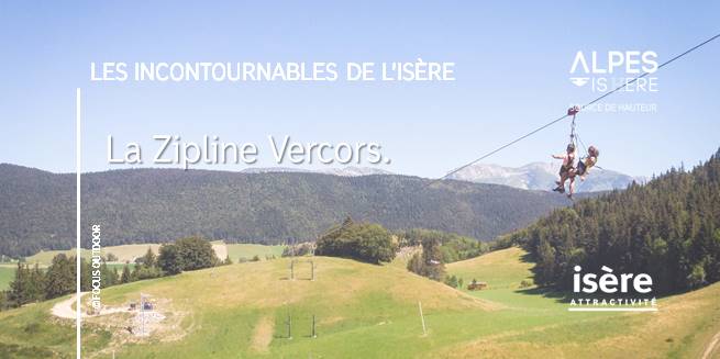 Les incontournables de l'Isère 👀La saison estivale se prépare aussi en montagne.
La Zipline #Vercors c'est une tyrolienne de 1 250 m de long située à Autrans-Méaudre-en-Vercors qui survole une partie du plateau. 

👉youtube.com/watch?v=9WlGch…

#alpesishere #isereattractivite #isere