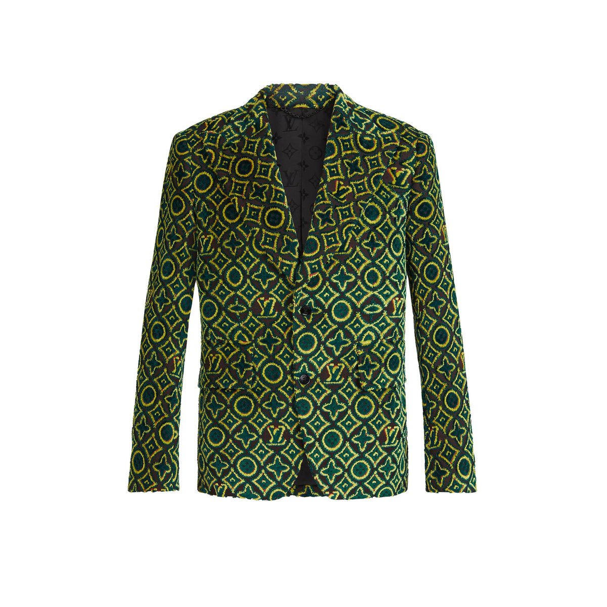 LOUIS VUITTON- 70S PEAK LAPEL JACKET approx.$ 5,600 #GOT7