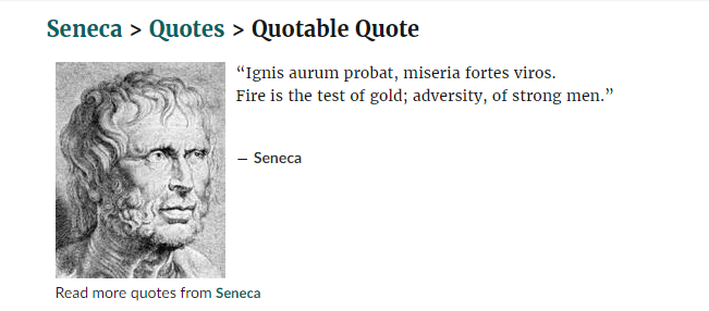 Steve, I'm not surprised that you choose to quote the Roman philosopher, Seneca, with your ego level. Perhaps you should start with fixing the basics before playing old Roman intellectual figures.

$DIG - $DIGau

#CryptoDadi