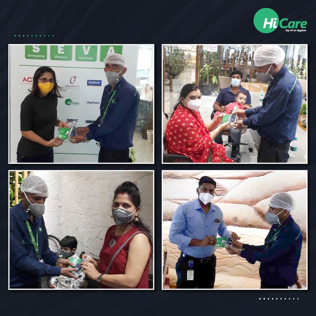 hicare_services's tweet photo. We continue our efforts to distribute safety packs to people. Through this, we aim to create a safer healthier world because, at HiCare, We care!
#Hicare #safetyfirst #hygieneexpert #sanitizers #safetymeasures #professionalservices #hygienesolutions #sanitizationservices https://t.co/fnvxF61O3I