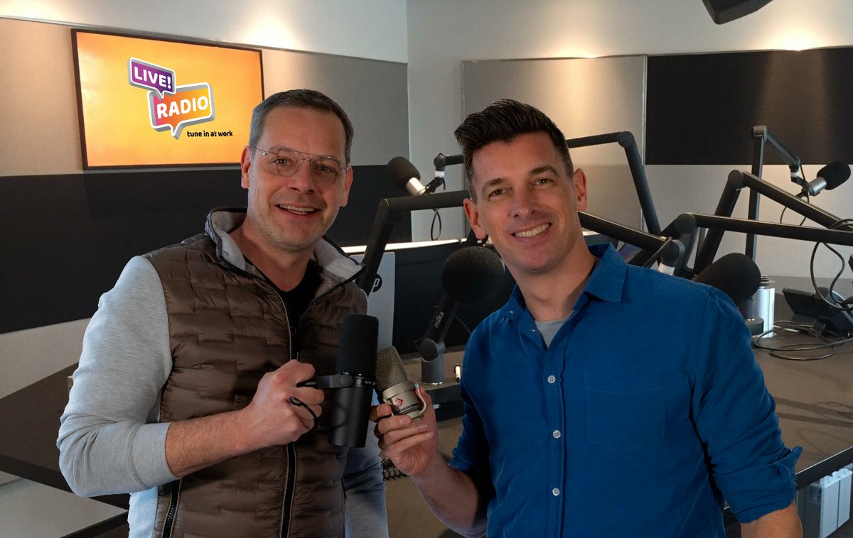 Met een eigen radioshow alle medewerkers van je bedrijf op een inspirerende manier met elkaar verbinden: dat is in een notendop Live!Radio, een concept van mediaondernemers Menno de Boer en Timon Jacobs. Zo werkt het: bit.ly/bedrijfsradio 
[branded content] #radio #ondernemers