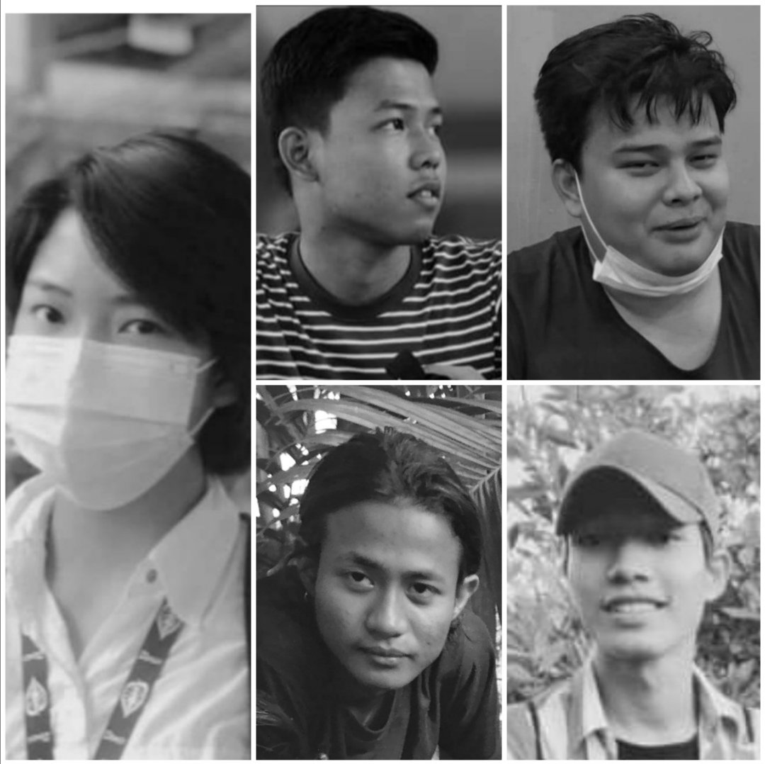 ဒဂုံတက္ကသိုလ်ကျောင်းသား ၅ ဦး ဖမ်းဆီးခံထားရပြီး အဆက်အသွယ်မရရှိ။

facebook.com/46499061366006…

facebook.com/46499061366006…

facebook.com/46499061366006…