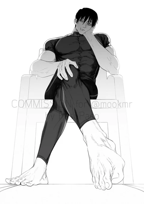 ขอบคุณที่ไว้ใจให้ดิฉันวาดตีนค่ะ😫 #pasupasocommission 