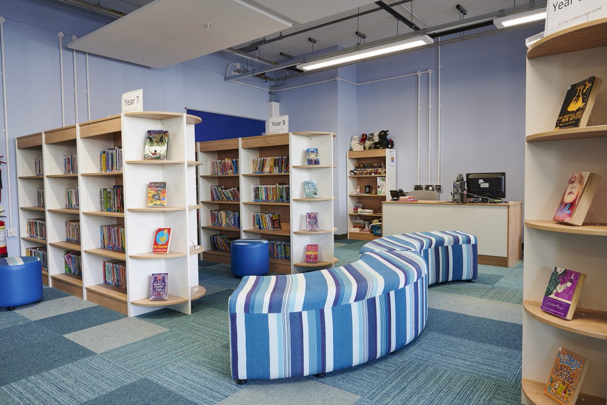 Petersbooks's tweet image. You can refresh your school library space or create a new one from scratch with our free library design service for secondary schools. Don&apos;t just take our word for it, check out the #testimonial from @KEVInorthfield and images of their library. #LibraryDesign #SecondaryLibraries