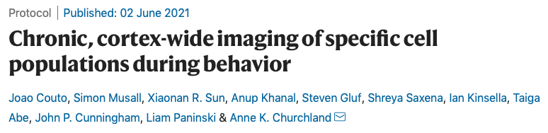 Clembrunner's tweet photo. This month @__NERF people placed 3 @NatureProtocols papers 🏆 3 new technologies for chronic, large-scale recording or imaging of brain functions in awake rodents https://t.co/KESKD84vmt 
https://t.co/cyP8g6N7Jf   https://t.co/fQ0SDxzIUH  
Kudos to all authors !! https://t.co/cc7X4JtH8F