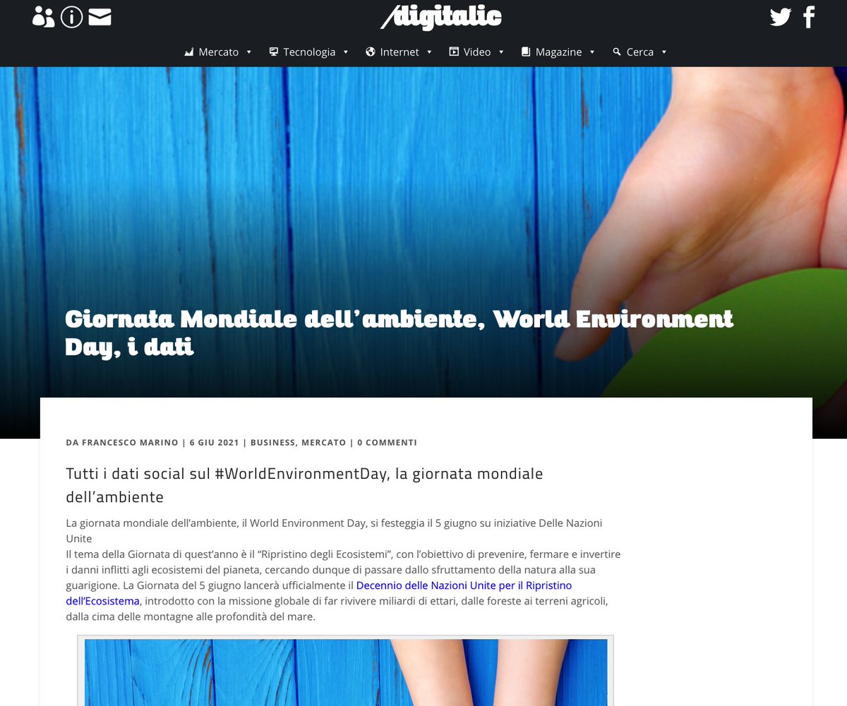 DGMbox's tweet photo. Quali sono i dati della giornata mondiale dell'ambiente https://t.co/iUexYmNz6j https://t.co/ci5XyRGAqQ