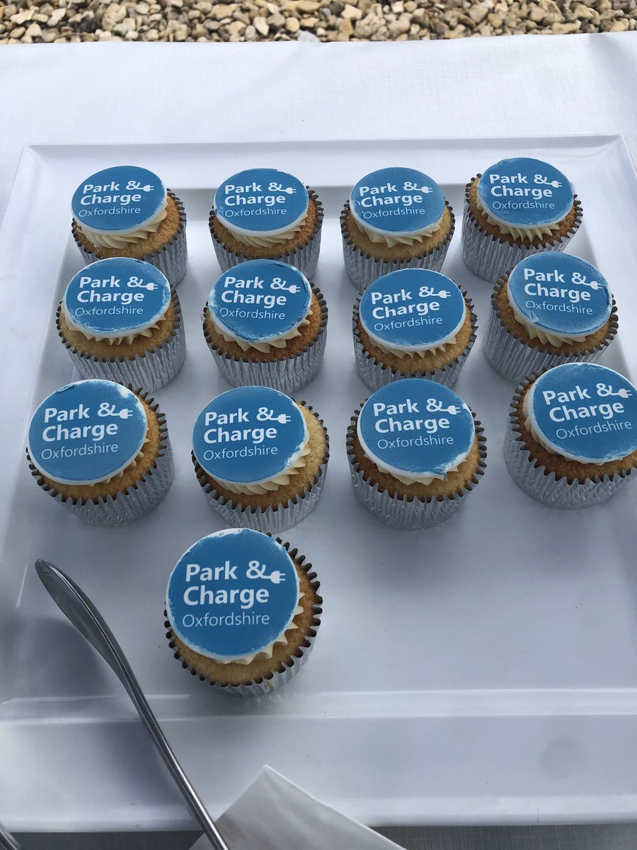 Join <a href="/parkandchargeox/">Park and Charge Oxfordshire</a> for a cuppa, a cake and chat about cars today at Cattle Market car park in Bicester 12-3pm!