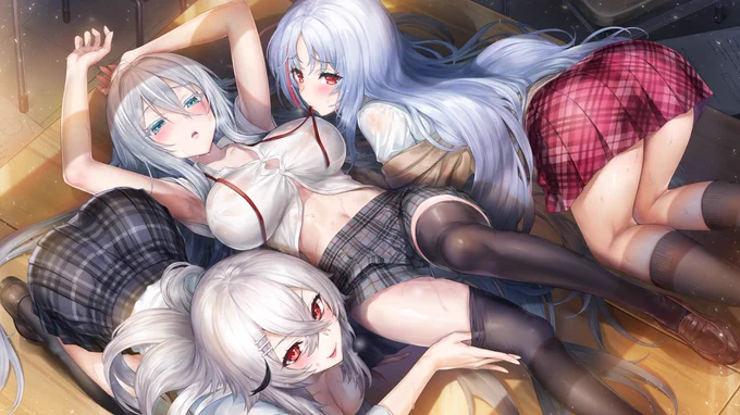 今回またご縁を頂きまして #アズールレーン のロード画面イラストに参加させて頂きました。
FANBOXの方にラフとトリミング前のデータ公開しておりますのでそちらも宜しくお願いします。https://t.co/iZo5jyLnei
#アズレン 
