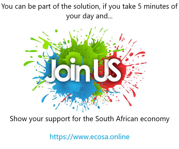 Ecosa_Web's tweet photo. https://t.co/IePAtAOzUs

Do you want to help the South African economy?

Do you want to be paid for being online?

Are you willing to become part of the solution or will you keep standing on the side line, only complaining for change? https://t.co/kkxdpKQfyX