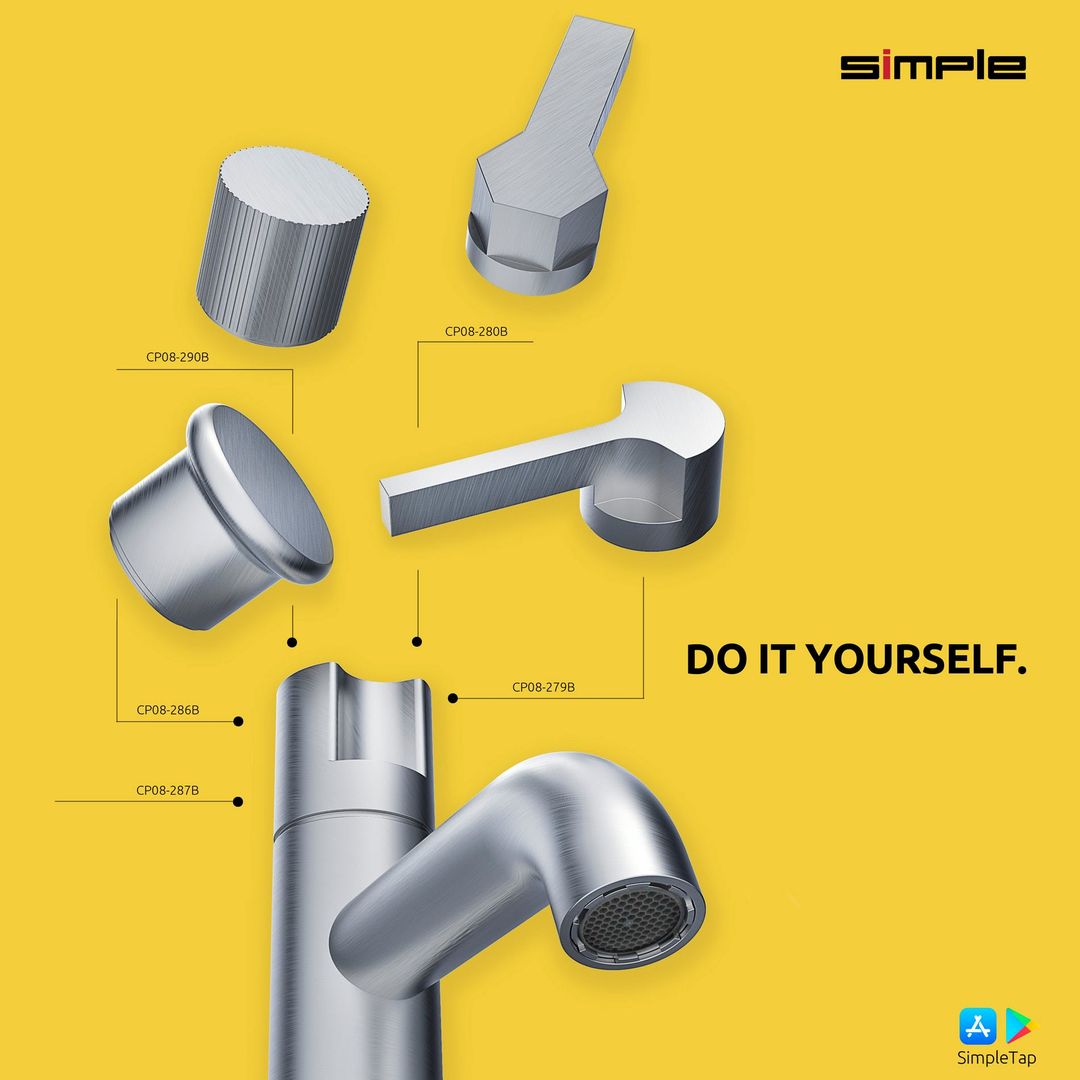 Stella1882's tweet photo. Sono oltre 1000 i rubinetti #monocomando per lavabo/bidet che si possono realizzare combinando le diverse #forme e #finiture del progetto #Simple. 
Pronti a realizzare il vostro? 
https://t.co/wCnFPm1Jav o App SimpleTap
#taps #stella1882 #italiandesign https://t.co/DOAPMFd7IK