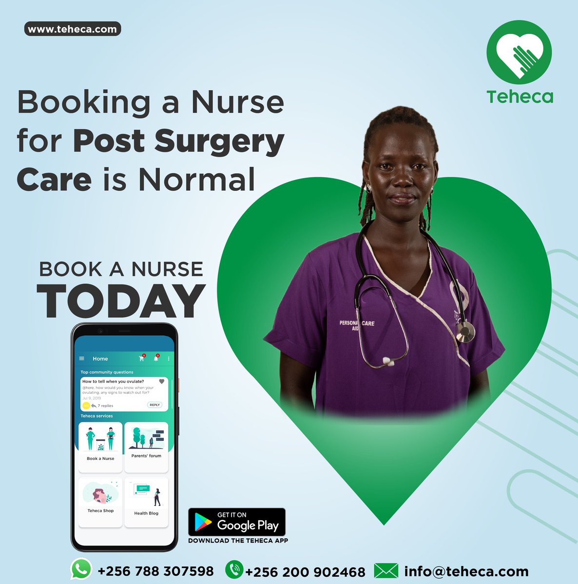 Ugandans lets Normalize these things, #bookanursewithus  #tehecacares 
bit.ly/book-a-nurse
