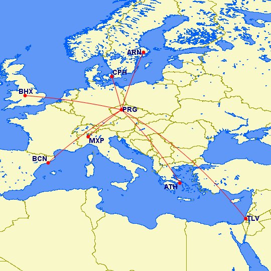 M 🌈✈ on Twitter: "Eurowings to base 2 A320 aircraft in 🇨🇿Prague from October 2021 with 7 routes: 🇬🇷Athens 🇪🇸Barcelona 🇬🇧Birmingham 🇩🇰Copenhagen 🇮🇹Milan 🇸🇪Stockholm Aviv A third A320 will be