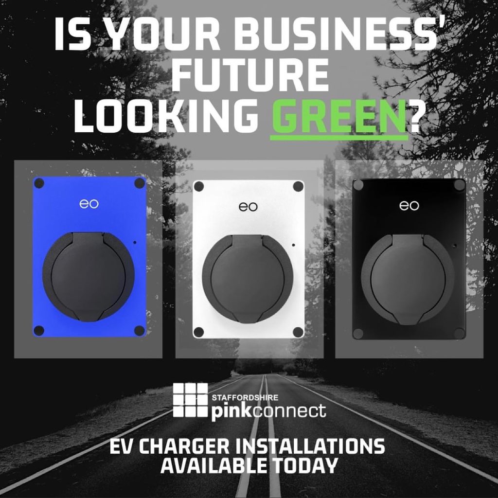pink_connect's tweet photo. Has your business got a green strategy? Start the journey with #PinkConnect! We install smart #ElectricVehicle chargers for your #fleet, your #business and at home. Speak to our Sustainable Energy Consultant today https://t.co/N8xVUcDBBN #commercial #evcars #evfleet https://t.co/XWm8JhB1tS