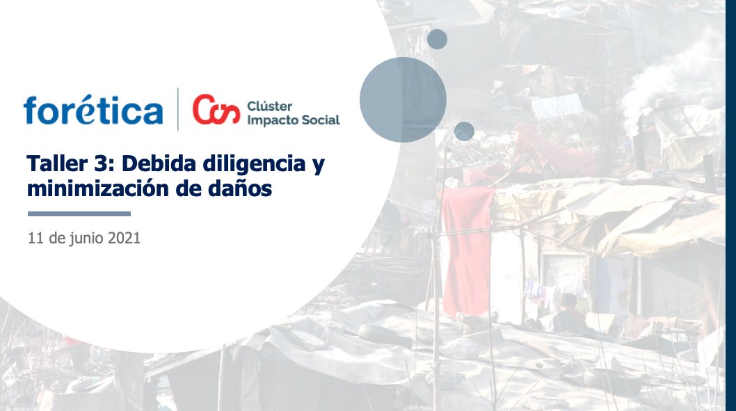 foretica's tweet photo. Hoy finaliza el ciclo de talleres en el marco del #ClusterSocial de @foretica. Hablamos sobre debida diligencia y minimización de daños y escuchamos la experiencia empresarial de @Naturgy
#DerechosHumanos
Más información: https://t.co/QIkftyxzWY https://t.co/EaSAOd0Ue0