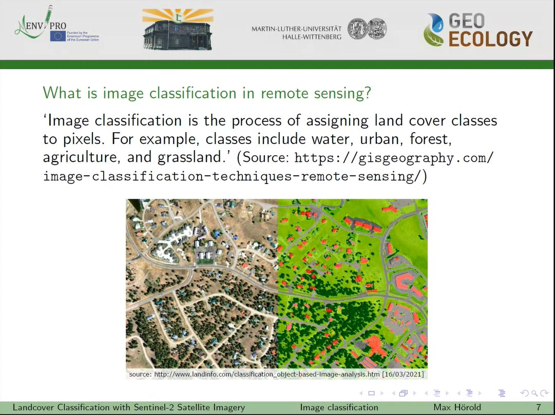 CENS_Ecocenter's tweet photo. Within the framework of #Menvipro project were successfully implemented very effective 2-days webinars "LAND COVER CLASSIFICATION WITH SENTINEL-2 SATELLITE IMAGERY"
Thank you Max Hörold from @UniHalle for his effort and for sharing knowledge with us
#UniHalle #CENS #Menvipro https://t.co/ybC54RaHE5