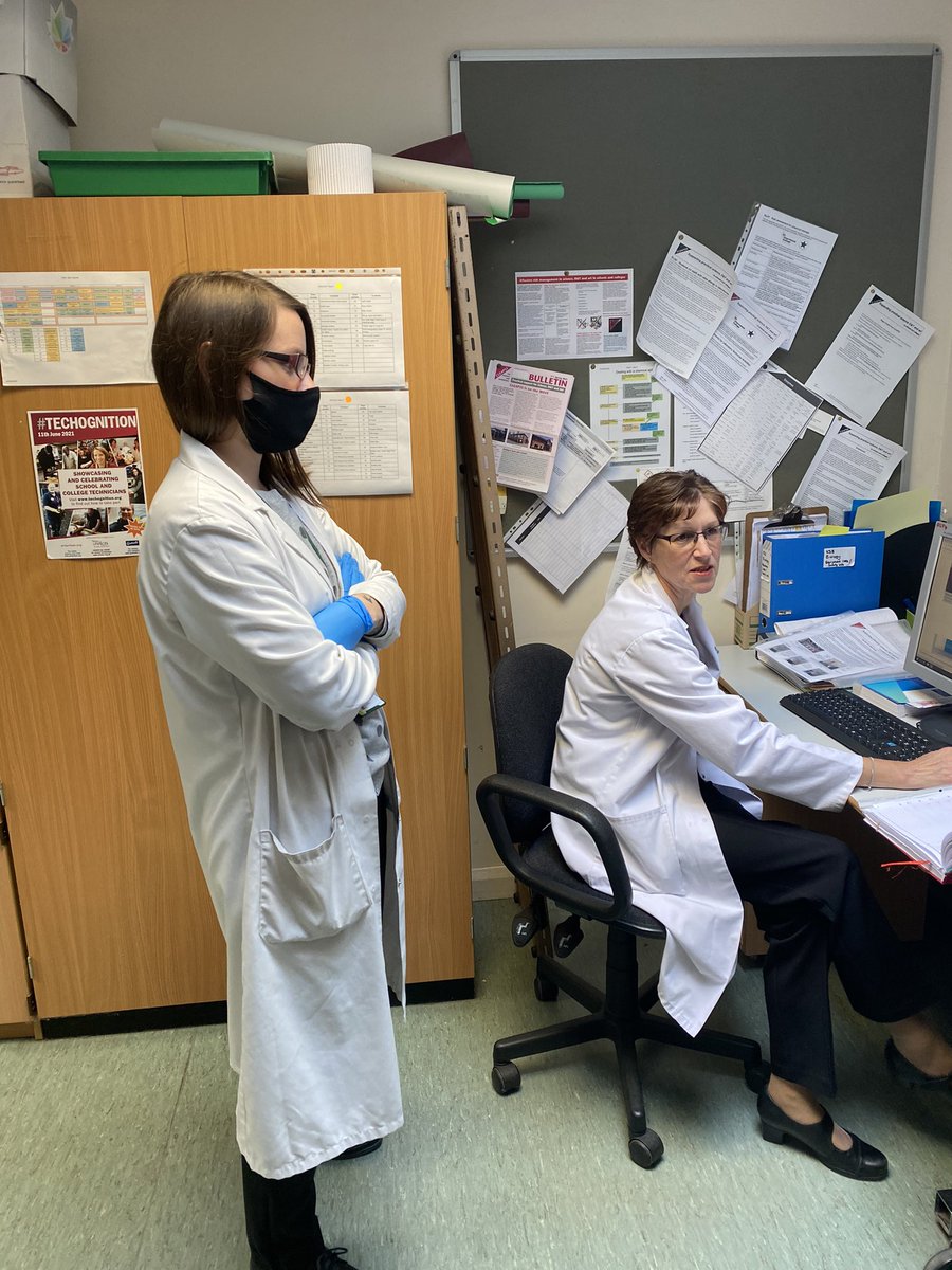Our amazing technicians discussing yesterday’s partial eclipse <a href="/CharnwoodColl/">Charnwood College</a> #techognition