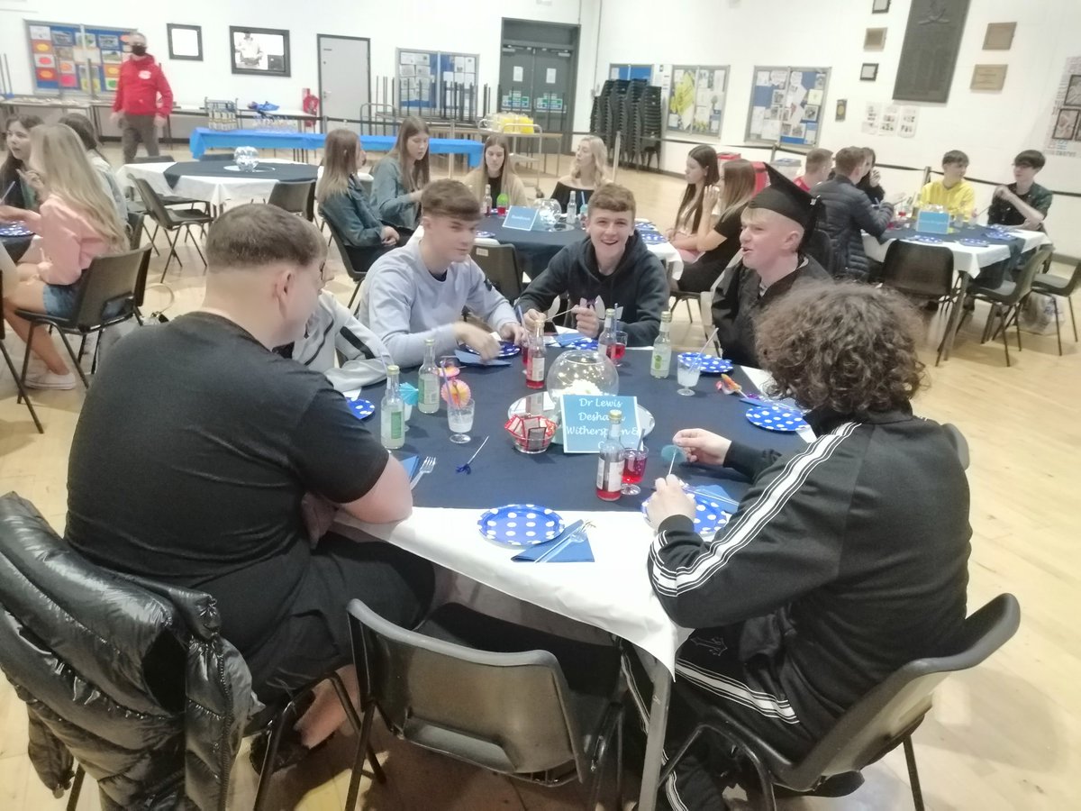 And so our S6 leaver celebrations begin...not sure I'm ready to say goodbye to this lot!