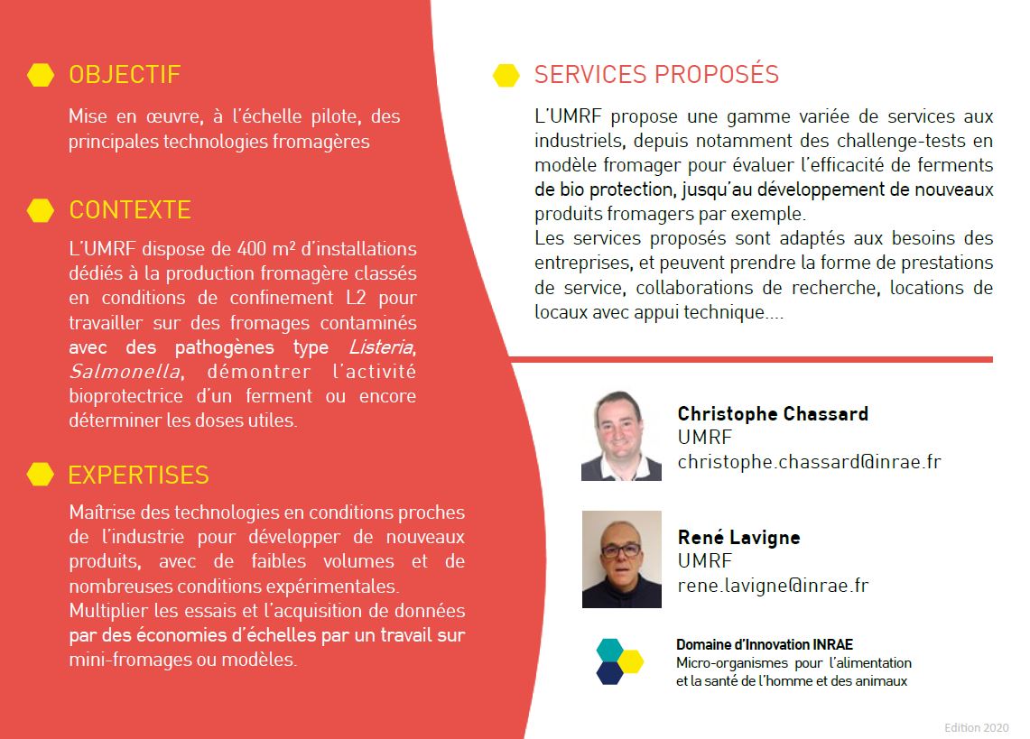 ICQualiment's tweet photo. [Expertises] Découvrez les expertises de l'UMR Fromage, et son hall expérimental d'Aurillac ! 
👉 Fonctionnalités des microorganismes pour l'alimentation et la santé, fromages traditionnels à microbiote complexe, technologies fromagères 🧀🧪
@INRAE_UMRF @UCAuvergne @VetAgroSup https://t.co/O7EkKlWwEJ
