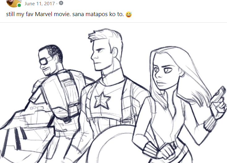fb memories nalang talaga nagpapaalala ng mga WIPs ko 🥲 