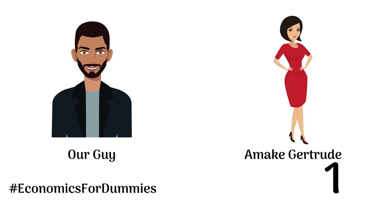 InotaCheta's tweet image. WHY PRICES CANNOT GO DOWN

My guy makes one loaf of bread per month and sells it at K10. 
He employs one person, Amake Gertrude- pays a salary of K6
Ingredients, tax, electricity, water are K1
His profit K3.
#EconomicsForDummies