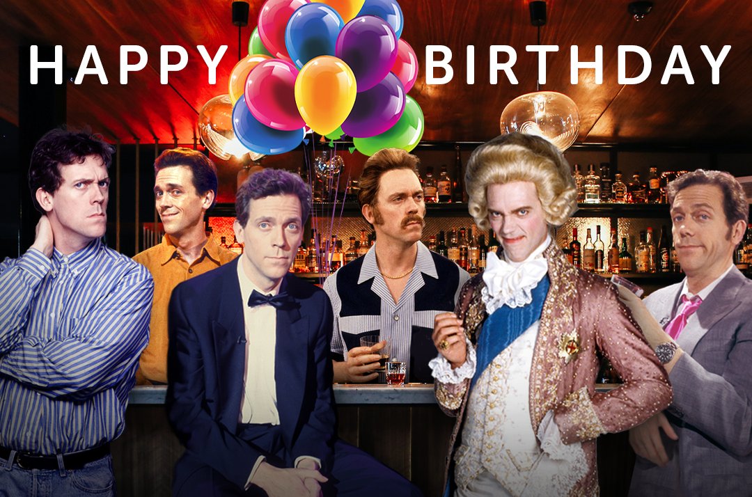 Happy 62nd Birthday to Hugh Laurie 