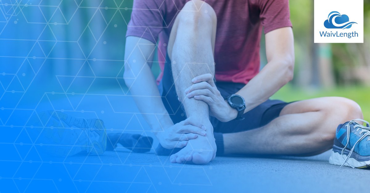 WaivLength's tweet photo. With restrictions easing and the weather warming up, running events are back on! Unfortunately, so are #RunningInjuries. #PlantarFasciitis is a common injury amongst runners and one of the main causes of heel pain. https://t.co/nbZLv66bPu
