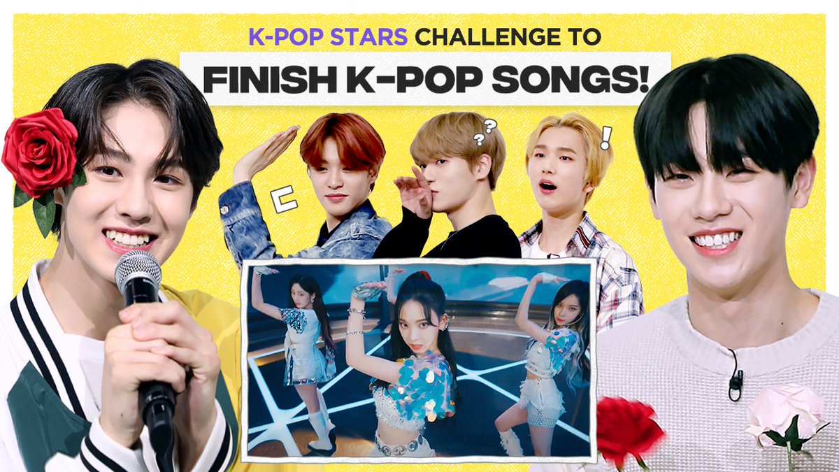 golbaengikpop's tweet photo. 💯Can EPEX guess the following lyrics of BTS, SKZ, NCT, &amp; AESPA music videos?💯

🌹 #EPEX #FLC is available now! 🌹

#이펙스 의 FLC! 지금 바로 확인하세요!

👉👉https://t.co/4aNrabXbID

@the_EPEX https://t.co/RDnVMHhXF6