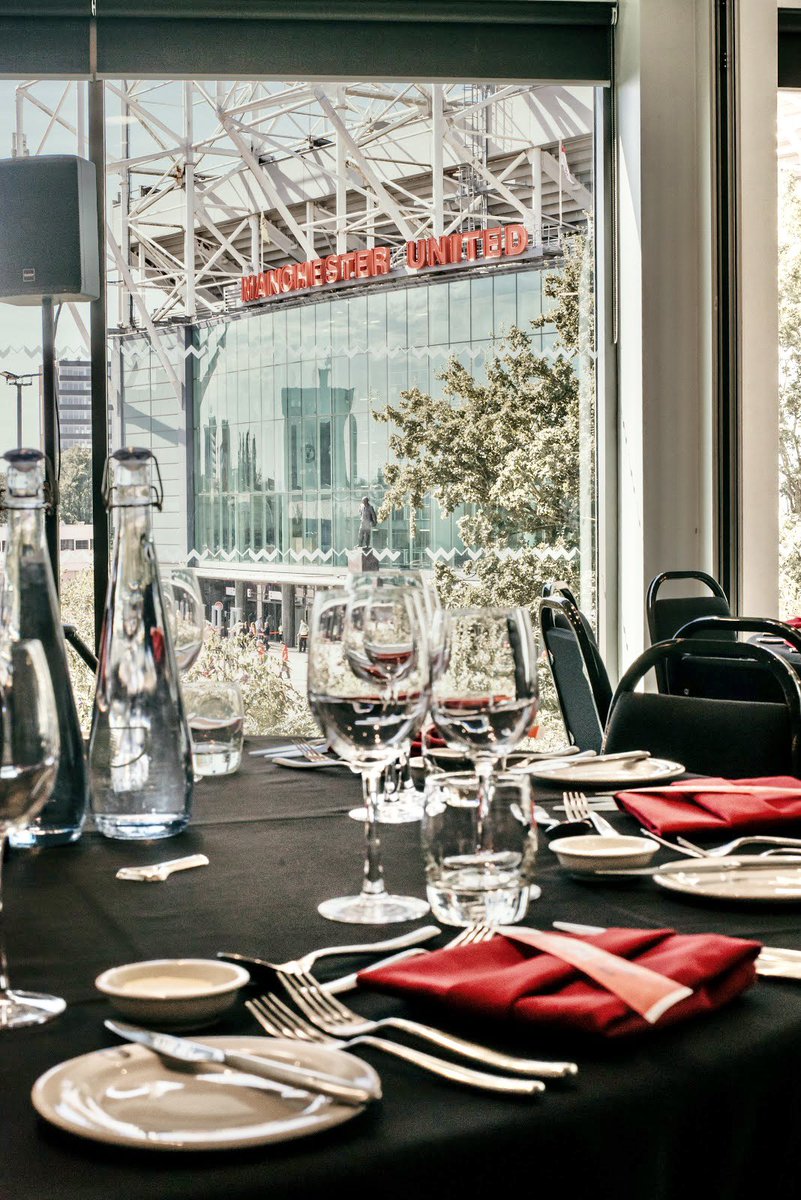 hotelfootballuk's tweet photo. FIVE days till #FixtureReleaseDay. 

Our Stadium Suite hospitality is not just your average matchday experience. With complimentary drinks, 3 course meal and Q&amp;A with MUFC legend it will be a day to remember. 

Like/share/tag to win 2 x spaces at our matchday hospitality...🤩👇🏽 https://t.co/ZNHxh2pgVc