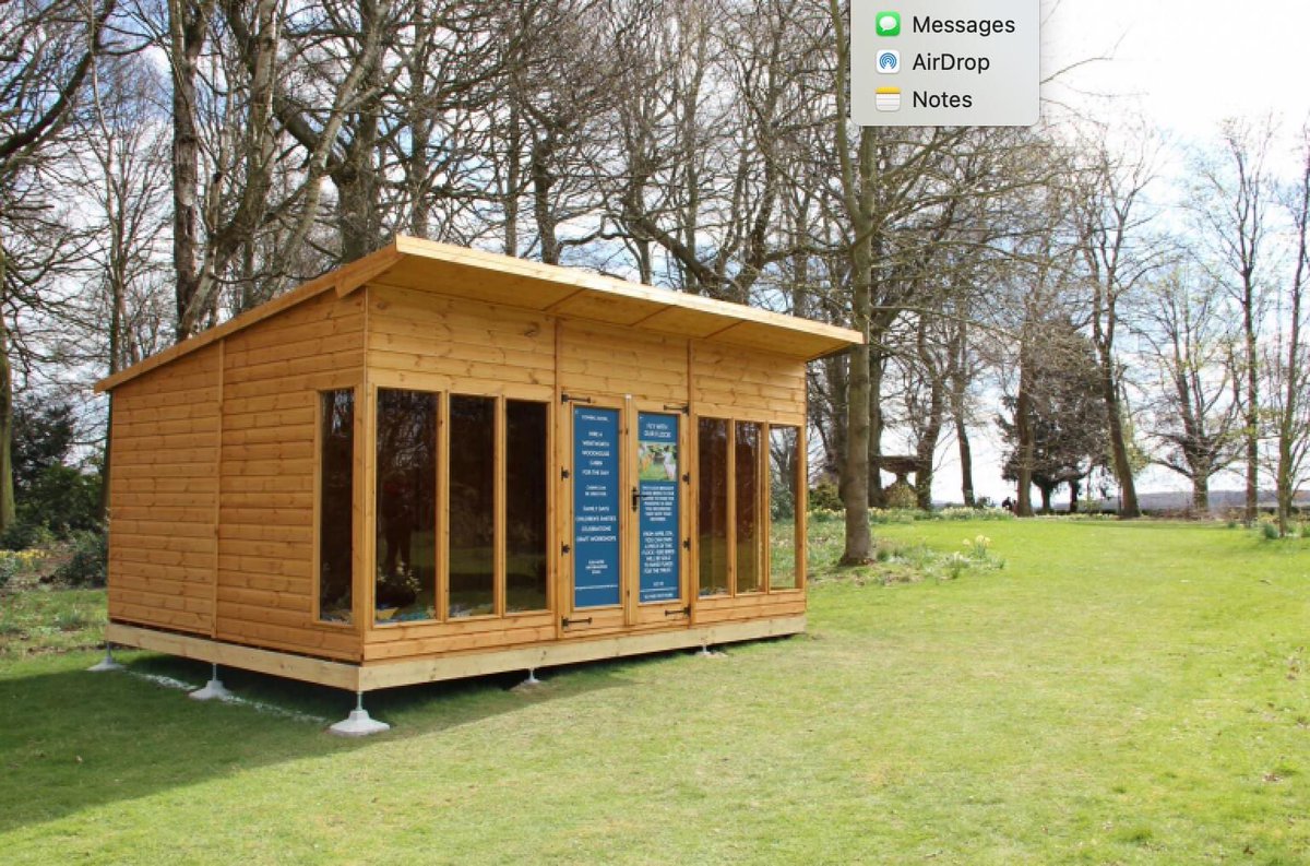 WENTWORTH WOODHOUSE GARDEN CABINS.

Our two exclusive and stylish day #garden #cabins take in wonderful views over the West Front meadow.

Each cabin has seating inside for 8-10 Adults, and we provide self-led activities, deckchairs and picnic blankets.
bit.ly/WWPTGardenCabi…