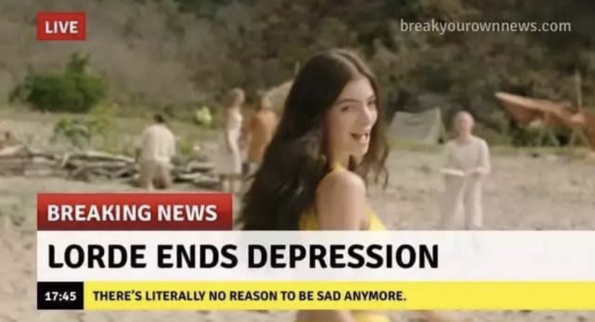 veronicakosev's tweet photo. everyone say thank you to lorde for solar power https://t.co/DsM64KaLhV