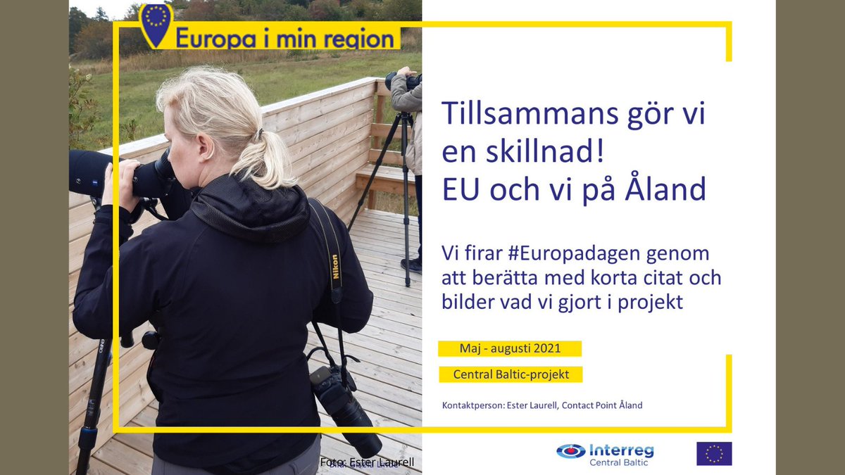 Mitt senaste och sannolikt sista nyhetsbrev som Contact Point Åland: klicka och läs. 
Sju år har jag jobbat som "ambassadör och journalist", försökt visa på vad EU-finansiering och samarbete gjort möjligt.
mailchi.mp/centralbaltic/…
#cp_ax <a href="/RegioInterreg/">EU Regio Interreg</a> <a href="/EUinmyRegion/">EUinmyRegion🇪🇺</a> <a href="/CentralBaltic/">Central Baltic</a>