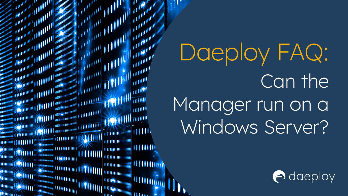 daeploy's tweet image. Using the Daeploy Manager goes smoothly if the server can run #Docker. Daeploy&apos;s only requirement is access to the Docker daemon. Learn more and get started: hubs.ly/H0PW-nQ0