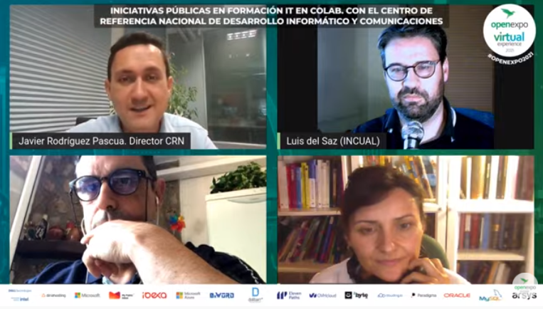 ¿Qué iniciativas públicas en formación IT existen hoy en día? ¿Cómo se encuentra el panorama?💡

Os lo contamos #EnDirecto en #OpenExpo2021 con un debate en colaboración con @cftic y con <a href="/jrodpas/">Javier Rodríguez</a> <a href="/Luis_del_Saz/">Luis del Saz</a> Celia Rollón y Javier Miranda 🚀

🔴youtube.com/c/OpenExpoEuro…