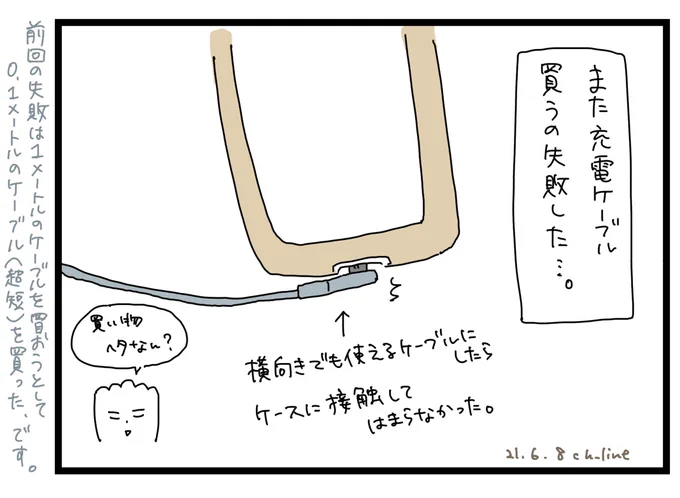 マドさん更新ー。失敗したケーブルはタブレット専用として活動してもらいます。モネちゃんの絵ぜんぜん似てなくてひどいな…#マドさんの生活#1コマ日記 