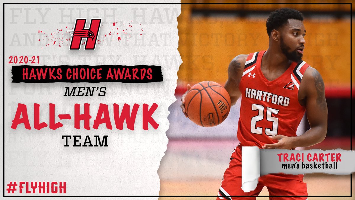 Congratulations to <a href="/hartfordmbb/">Hartford Men’s Basketball</a>'s 𝙏𝙧𝙖𝙘𝙞 𝘾𝙖𝙧𝙩𝙚𝙧, who was named to the 𝙈𝙚𝙣'𝙨 𝘼𝙡𝙡-𝙃𝙖𝙬𝙠 𝙏𝙚𝙖𝙢! 🏆🤘

#FlyHigh | #HawksChoiceAwards